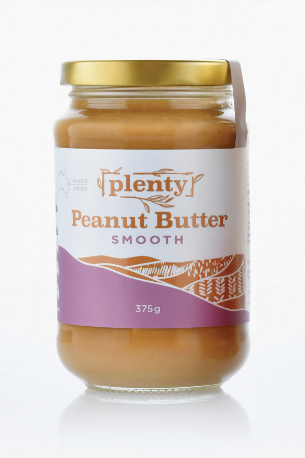 Plenty 100% natural smooth peanut butter spread
